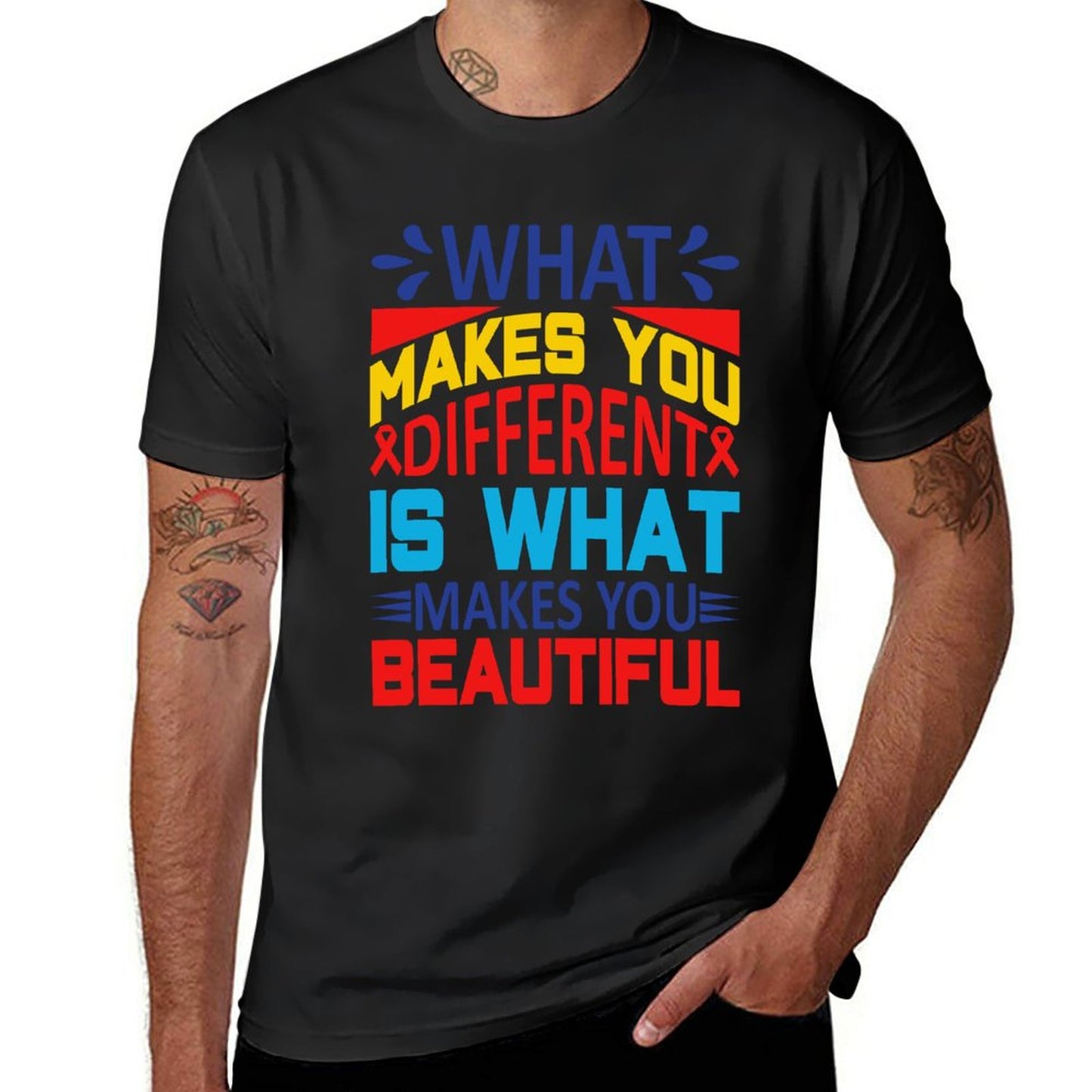 DTF 150gsm Custom Designed Men's T-Shirts All-Over printing Tees