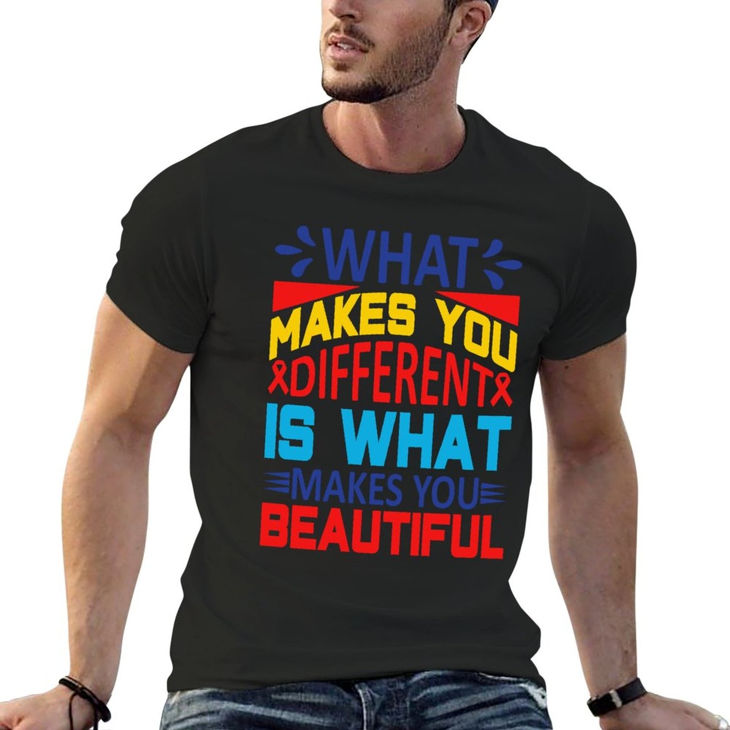 DTF 150gsm Custom Designed Men's T-Shirts All-Over printing Tees